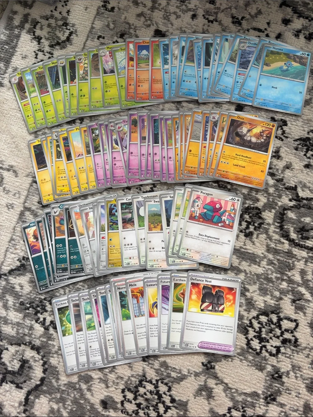 Paradox Rift Binder Builder Lot | 82 Unique Cards | Pokémon Set Collection